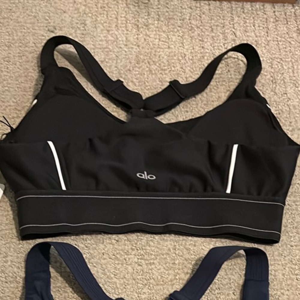 Alo Navy Sports Bra